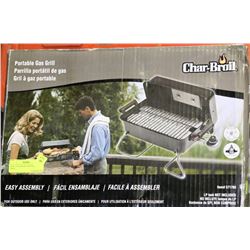 NEW CHAR-BROIL PORTABLE GAS GRILL