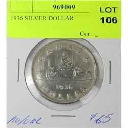 1936 SILVER DOLLAR