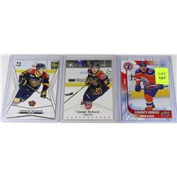 CONNOR MCDAVID UPPER DECK ROOKIE CARD