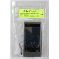 NEW COBY 8GB TOUCH SCREEN MUSIC AND VIDEO PLAYER