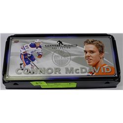 CONNOR MCDAVID COLLECTOR PLATE CARD 3"X8"