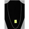 Image 1 : .925 SILVER BOX LINK CHAIN - 24"
