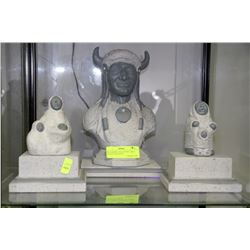 THE AARDIK COLLECTION LARGE NATIVE STATUETTE