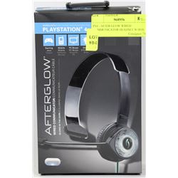 PS4 - AFTER GLOW WIRED COMMUNICATOR HEADSET W/BOX