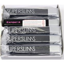 BOX OF 10 EXPORT A SUPERSLIM REFILLABLE LIGHTERS