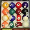 Image 1 : BOX OF VINTAGE BILLIARD BALLS