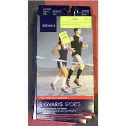 LOT OF4 SIGVARIS MEDICAL GRADE COMPRESSION SLEEVES