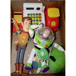 BOX W/WOODY, BUZZ LIGHTYEAR, ANGRY