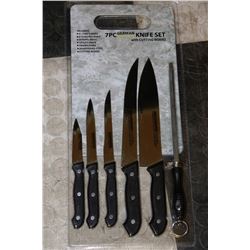 NEW GERMAN STYLE 7PCS KNIFE SET
