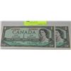 Image 1 : UNCIRC. 1954 $1 NOTES CONSECUTIVE S/N  X2