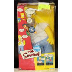 THE SIMPSONS TALKING COLLECTIBLE HOMER DOLL