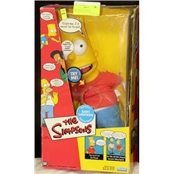 THE SIMPSONS TALKING COLLECTIBLE BART DOLL