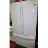Image 1 : GE 36" WHITE BOTTOM MOUNT REFRIGERATOR