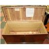 Image 1 : CEDAR LINED CHEST WITH RED SEAL MOTH INSURANCE
