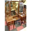 Image 1 : ANTIQUE  DRESSER WITH MIRROR