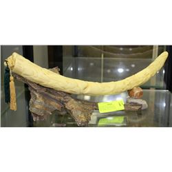 REPLICA TUSK WITH STAND FROM THE "HERD" COLLECTION
