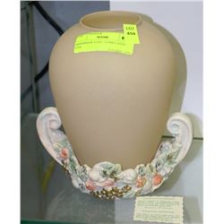 HANDMADE VASE - COMES WITH COA