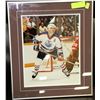 Image 1 : MARK MESSIER OILERS PICTURE 16" X 18-3/4"