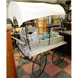 DISPLAY CART CHUCK WAGON