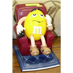 M&M LAZY BOY CANDY DISPENSER