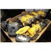 Image 1 : DEWALT CORDLESS SAWZALL WITH 4 DRILLS, CHARGERS