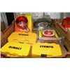 Image 1 : TRAY OF DEWALT DRILL BITS, NEW TAIL LIGHTS FOR