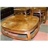 Image 1 : WOODEN COFFEE & END TABLE