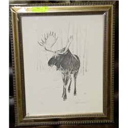 LIMITED EDITION "MOOSE" BY ROBERT POW 342/500