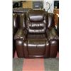Image 3 : NEW CARL BROWN BONDED LEATHER SOFA AND CHAIR