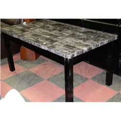 NEW FAUX MARBLE KITCHEN TABLE