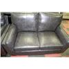 Image 3 : NEW CIRUS GREY LEATHERETTE SOFA AND LOVESEAT