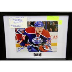 LEON DRAISAITL GUARANTEED AUTHENTIC AUTOGRAPH