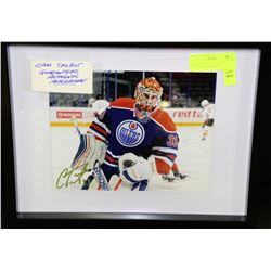 CAM TALBOT GUARANTEED AUTHENTIC AUTOGRAPH
