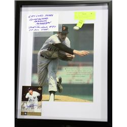 GAYLORD PERRY GUARANTEED AUTHENTIC AUTOGRAPH