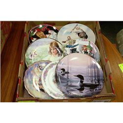 TRAY OF COLLECTOR PLATES INCLUDING NORMAN