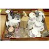 Image 1 : FLAT OF GIFT STORE ITEMS INCLUDING ANGEL MUSIC BOX