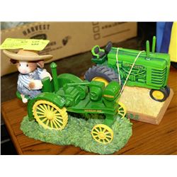 TWO JOHN DEERE COLLECTIBLE TRACTORS
