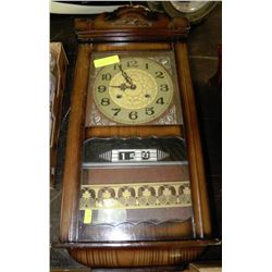 ESTATE AMBASSADOR 31 DAY CALENDAR CLOCK