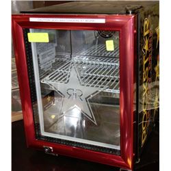 ROCKSTAR ENERGY DRINK MINI COOLER W/LED LIGHTS