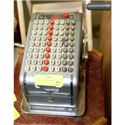 ANTIQUE CHECK WRITER