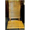 Image 1 : WOODEN FOLDING PATIO CHAIR