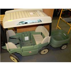 STEP 2 SAFARI WAGON WITH TRAILER