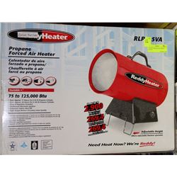 125K BTU PROPANE AIR FORCED HEATER