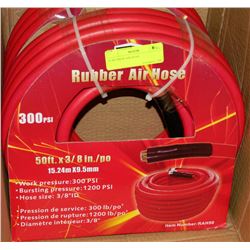 50' RUBBER AIR HOSE