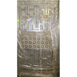 STAINLESS STEEL DOOR & FRAME  39"X81"ON CHOICE