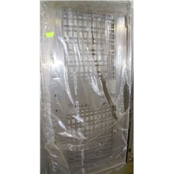 STAINLESS STEEL DOOR & FRAME 41-1/2"X82"ON CHOICE