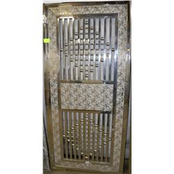 STAINLESS STEEL DOOR & FRAME 38"X80"