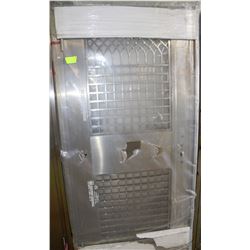 STAINLESS STEEL DOOR & FRAME 41-1/2"X82"ON CHOICE