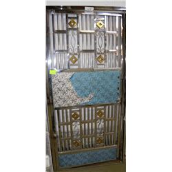 STAINLESS STEEL DOOR & FRAME  39"X81"ON CHOICE