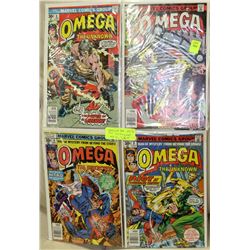 OMEGA COMICS 6,7,8,&9 30CENT COMICS